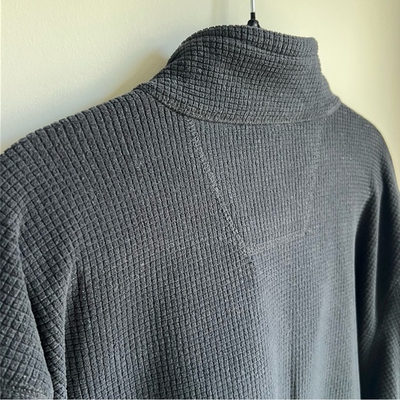 Timberland Black Waffle Knit Pullover - Size XL - Picture 7 of 8